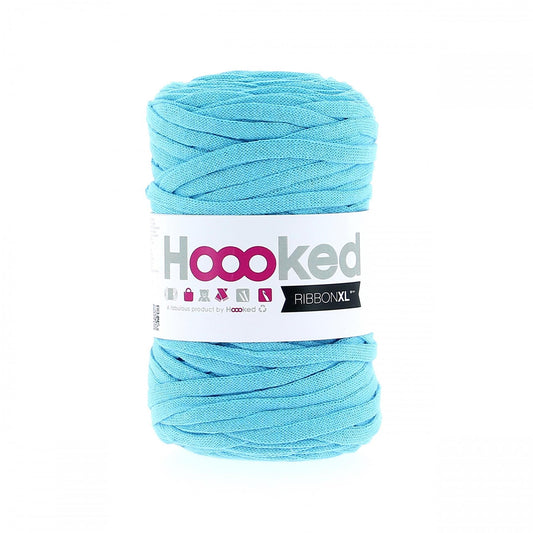 RXL37 RibbonXL Sea Blue Cotton Yarn - 120M, 250g