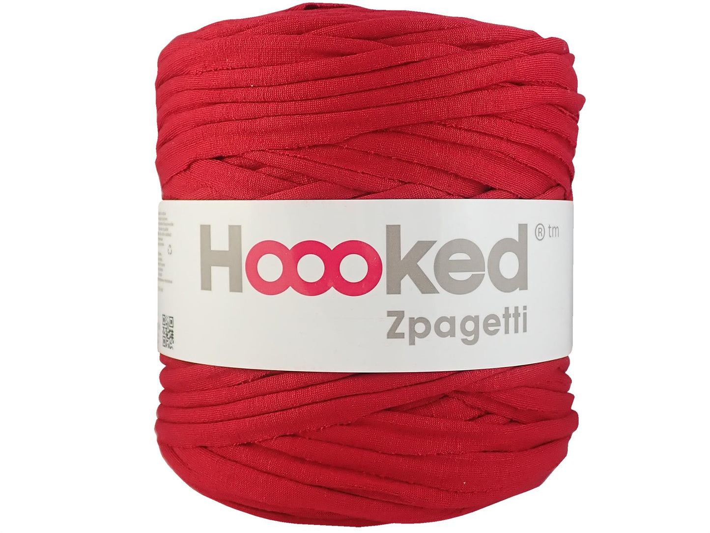 Hoooked Zpagetti Red Cotton T-Shirt Yarn - 120M 700g