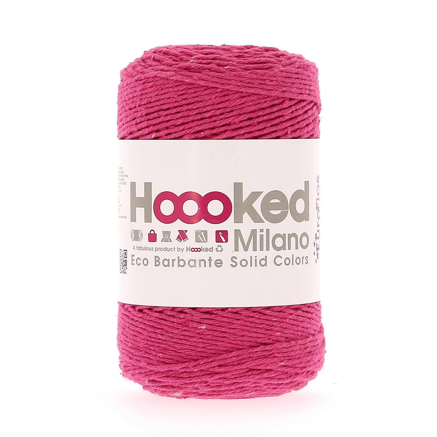 [Hoooked] R550 Eco Barbante Milano Punch Cotton Yarn - 204M, 200g
