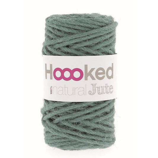 JT004 Jute Lush Petrol Jute Cotton Yarn - 45M, 350g