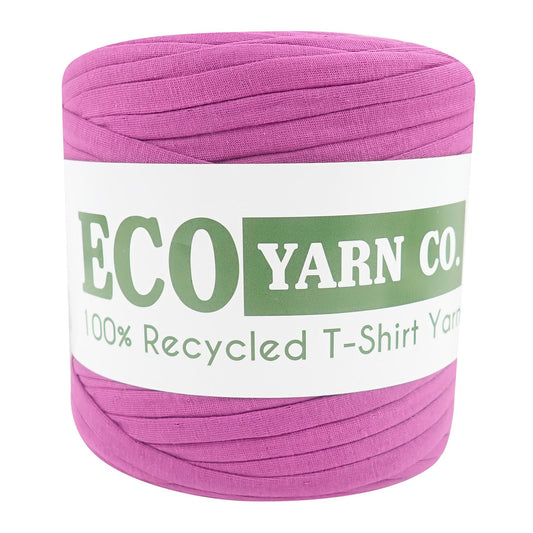 Eco Yarn Co Grape Purple Cotton T-Shirt Yarn - 120M 700g