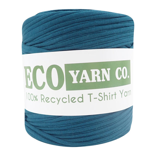 Eco Yarn Co Dark Teal Cotton T-Shirt Yarn - 120M 700g