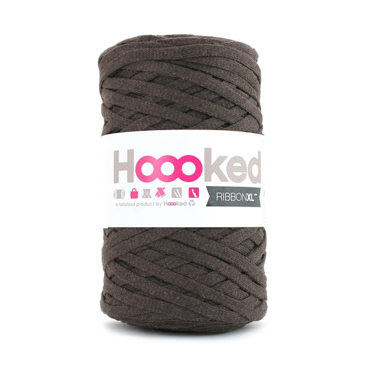 RXL39 RibbonXL Tobacco Brown Cotton Yarn - 120M, 250g