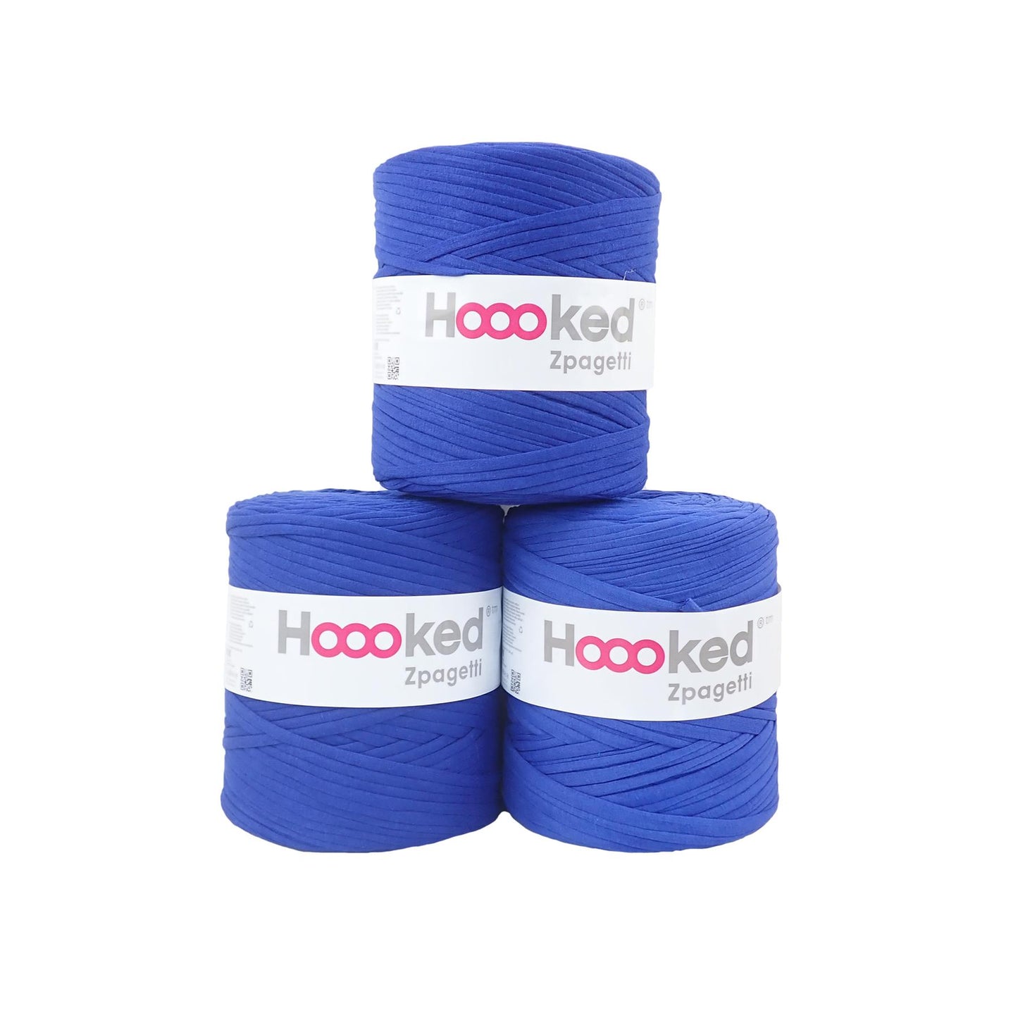 Hoooked Zpagetti Blue Cotton T-Shirt Yarn - 120M 700g (Pack of 3)