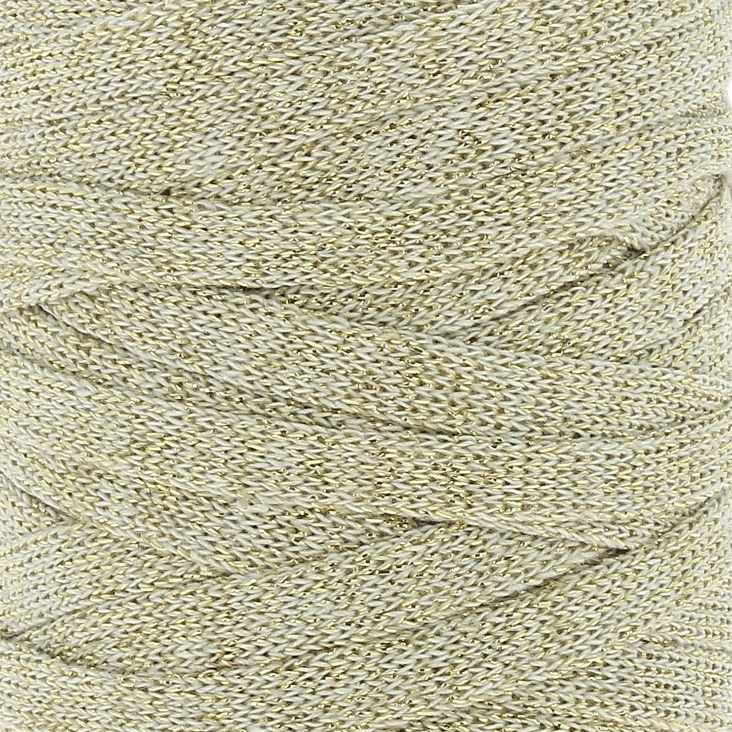 [Hoooked] RXLLUREX 2MINI RibbonXL Lurex Golden Dust Cotton Yarn - 28M, 80g
