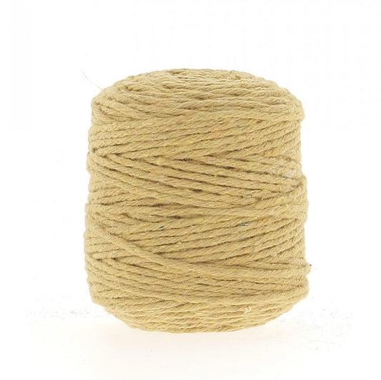[Hoooked] V470 Eco Barbante Milano Curry Cotton Yarn - 50M, 50g