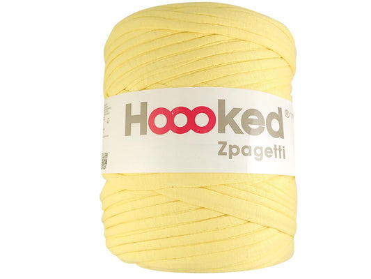Zpagetti Pale Yellow Cotton T-Shirt Yarn - 120M, 700g