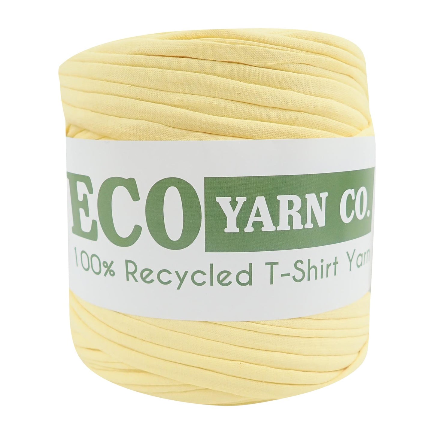 Eco Yarn Co Bright Yellow Cotton T-Shirt Yarn - 120M 700g