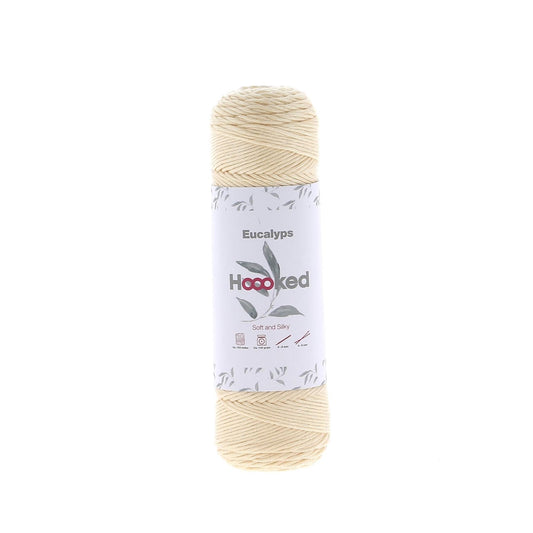 Hoooked Eucalyps Panna Cream Eucalyptus Yarn - 165M 100g