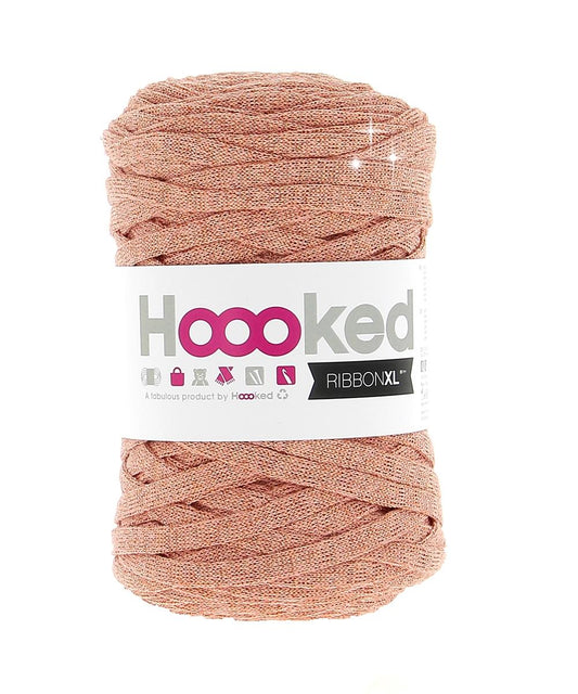 RXL LUREX 6 RibbonXL Lurex Rose Gold Cotton Yarn - 120M, 250g