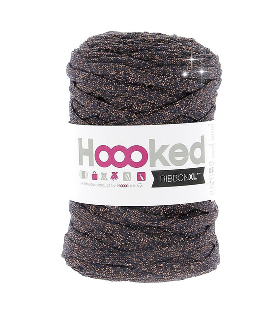 Hoooked RXL Lurex 8 RibbonXL Lurex Stardust Bronze Cotton Yarn - 120M 250g