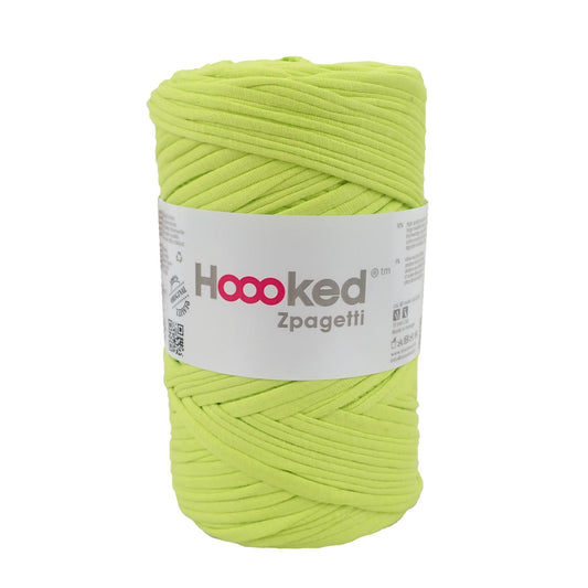 Hoooked Zpagetti Chartreuse Green Cotton T-Shirt Yarn - 60M 350g