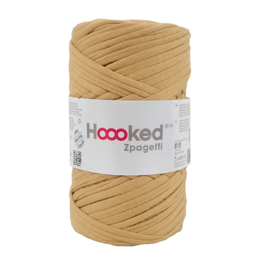 Hoooked Zpagetti Light Ochre Cotton T-Shirt Yarn - 60M 350g