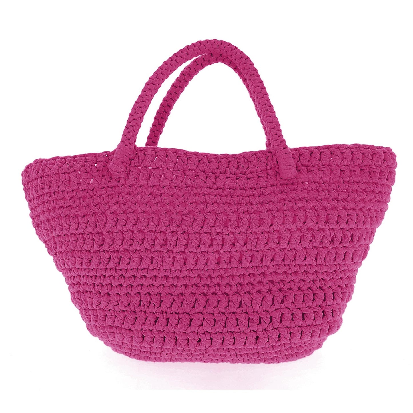 [Hoooked] PAK168SP4 RibbonXL Crazy Plum Cotton Avila Beachbag Crochet Kit