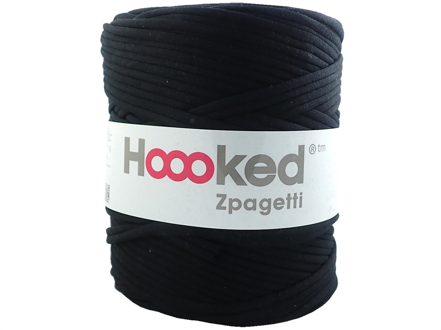 Hoooked Zpagetti Black Cotton T-Shirt Yarn - 120M 700g