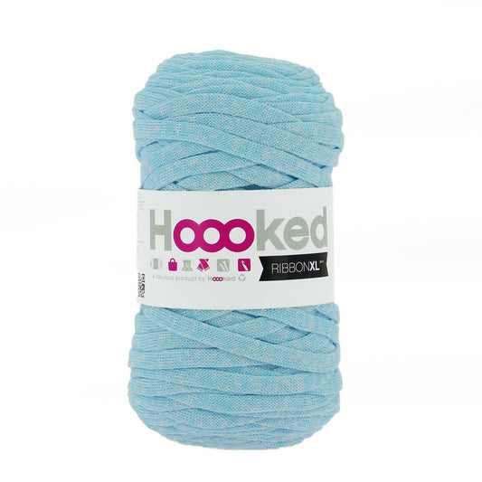 Hoooked RibbonXL Neon Blazing Blue Cotton Yarn - 120M 250g