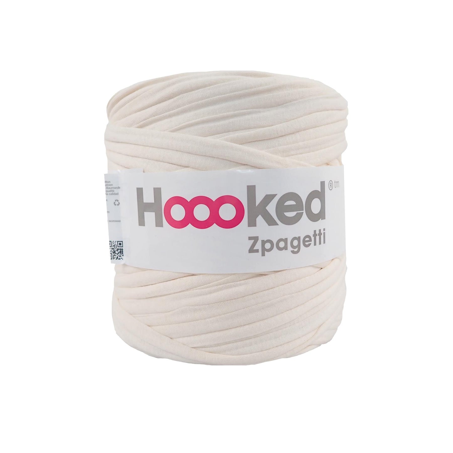 Hoooked Zpagetti Light Beige Cotton T-Shirt Yarn - 120M 700g