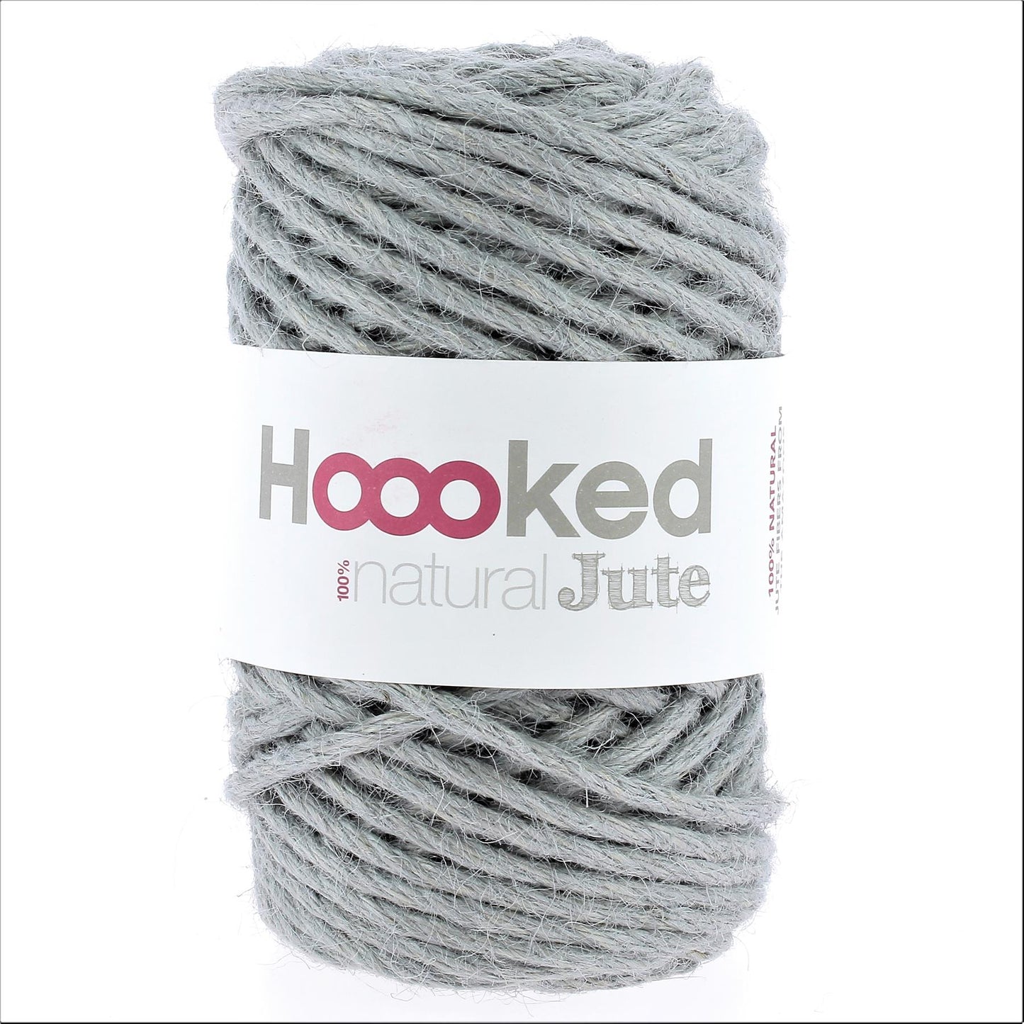 JT006 Jute Mist Grey Jute Cotton Yarn - 45M, 350g