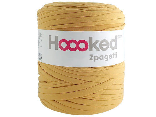 Hoooked Zpagetti Light Ochre Cotton T-Shirt Yarn - 120M 700g