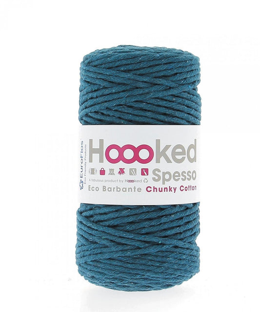 [Hoooked] S902 Spesso Chunky Petrol Blue Cotton Yarn - 127M, 500g