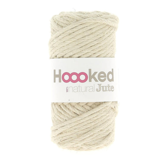 JT005 Jute Vanilla Cream Jute Cotton Yarn - 45M, 350g
