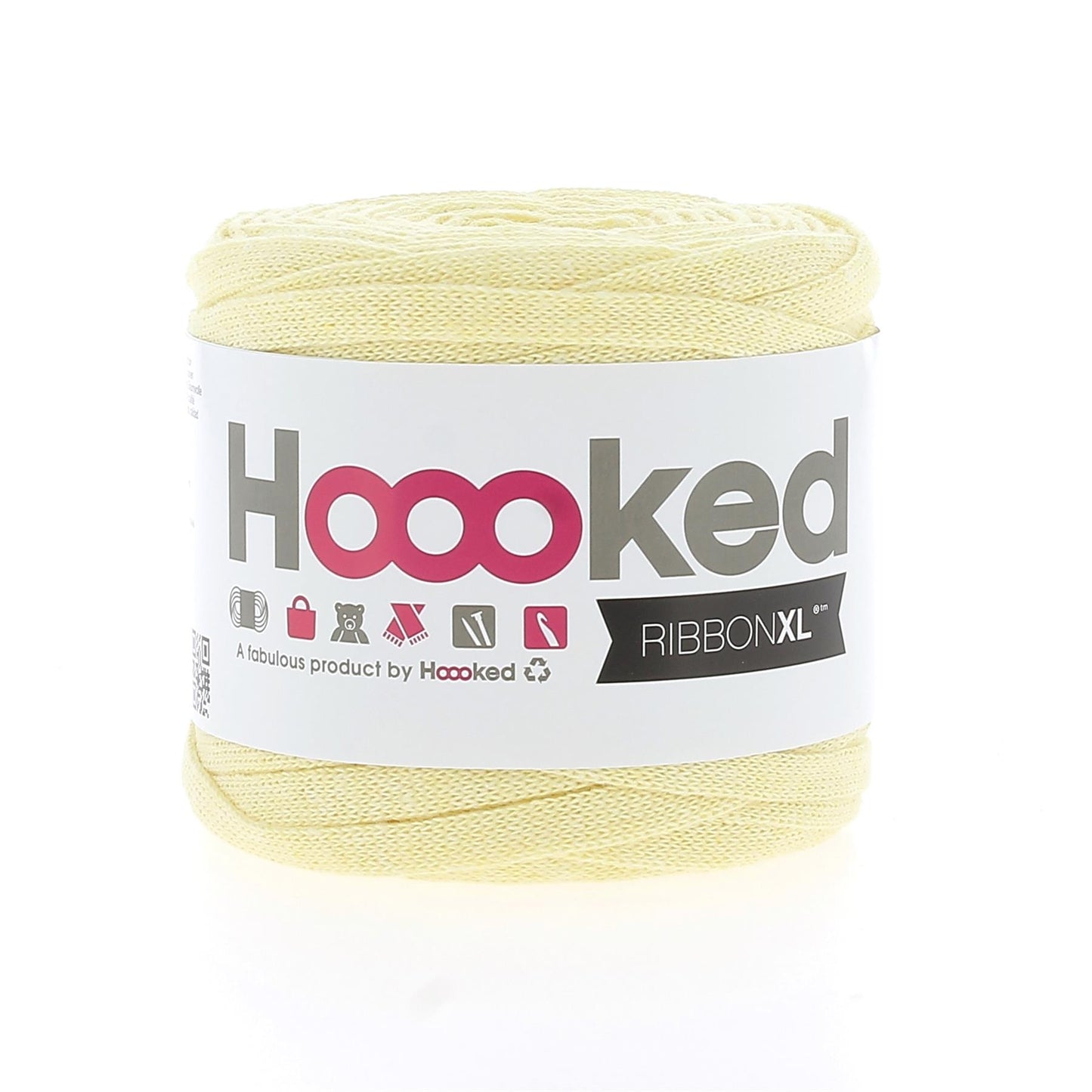 [Hoooked] RXL45MINI RibbonXL Frosted Cotton Yarn - 60M, 125g