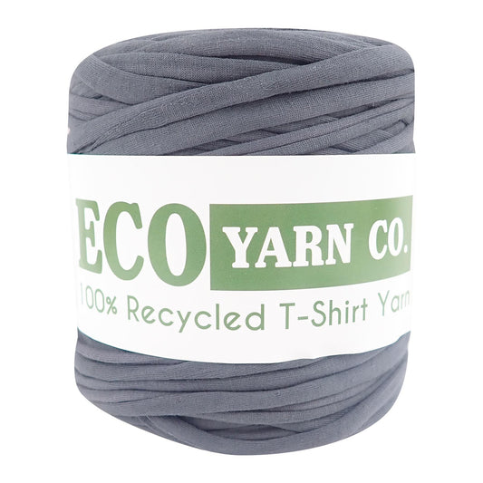 Eco Yarn Co Charcoal Grey Cotton T-Shirt Yarn - 120M 700g