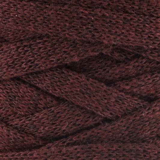 Hoooked RibbonXL Maroon Rust Cotton Yarn - 120M 250g