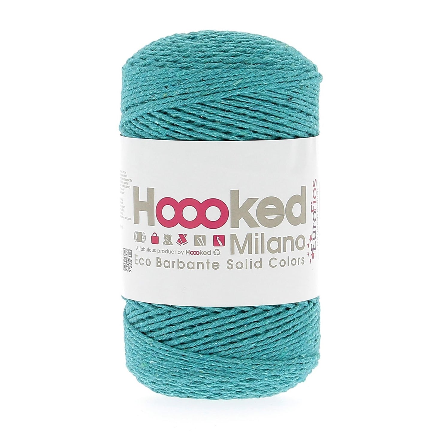 [Hoooked] R810 Eco Barbante Milano Lagoon Cotton Yarn - 204M, 200g