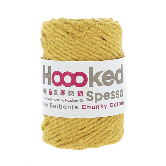 [Hoooked] S470200 Spesso Chunky Curry Cotton Yarn - 50M, 200g