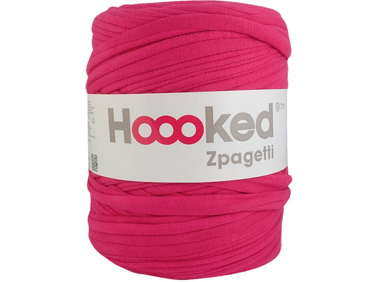 Hoooked Zpagetti Fuschia Cotton T-Shirt Yarn - 120M 700g