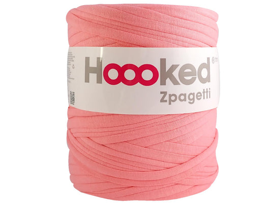 Hoooked Zpagetti Pink Cotton T-Shirt Yarn - 120M 700g