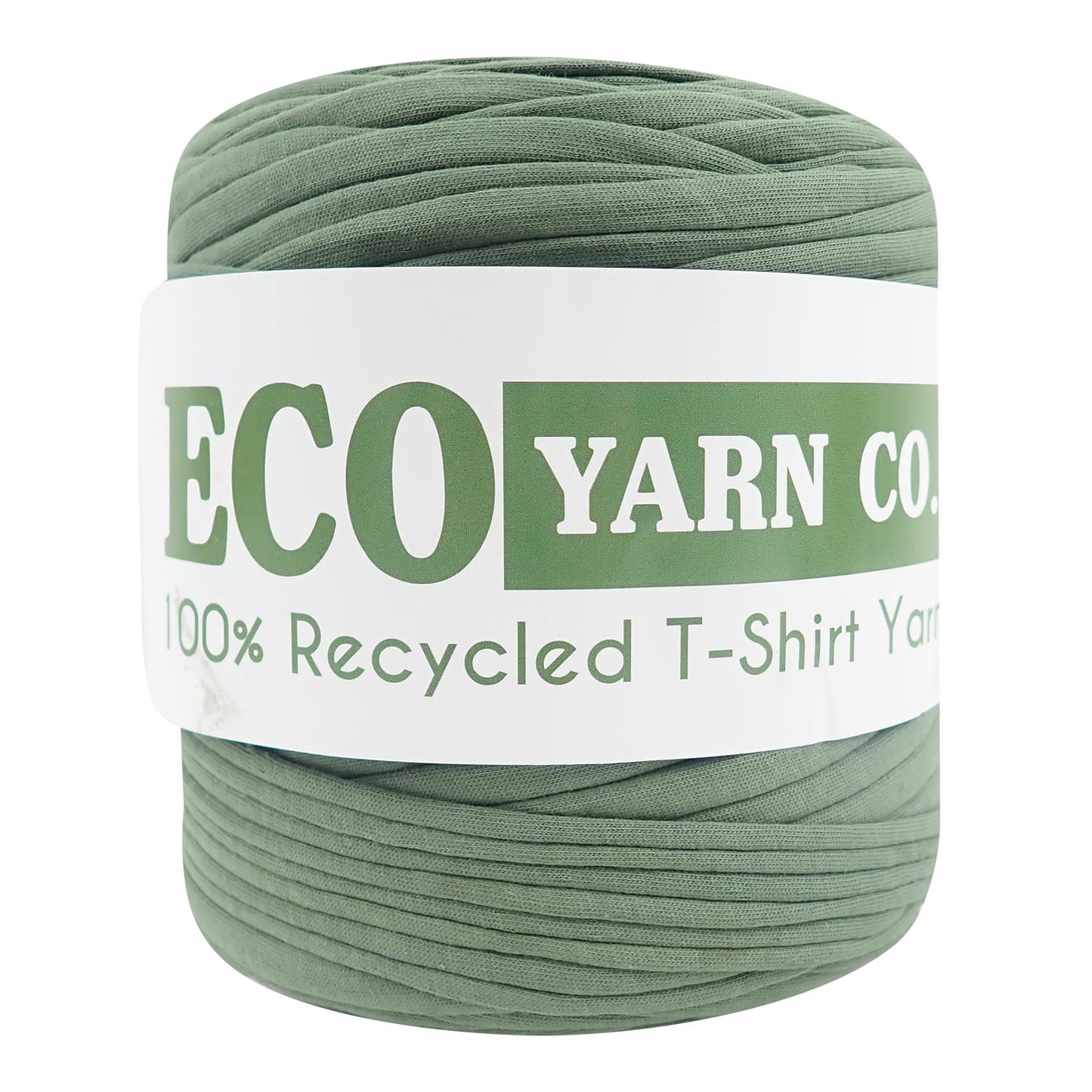 Eco Yarn Co Dark Green Cotton T-Shirt Yarn - 120M 700g