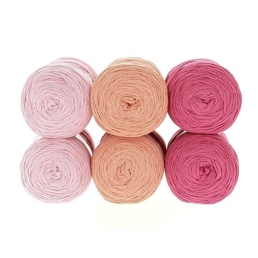 Hoooked RibbonXL Think Pink Cotton Yarn - 120M 250g (Pack of 6)