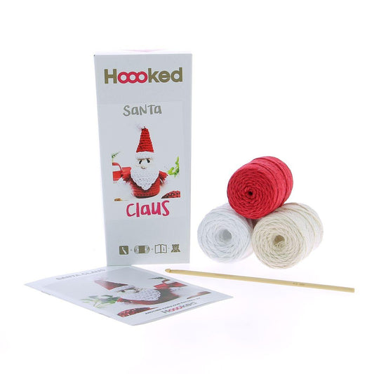 PAK147 Eco Barbante Milano Cotton Santa Claus Crochet Amigurumi Kit