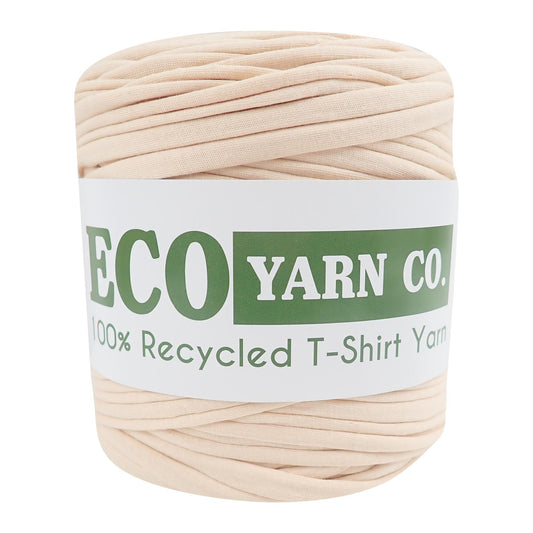 Eco Yarn Co Beige Cotton T-Shirt Yarn - 120M 700g