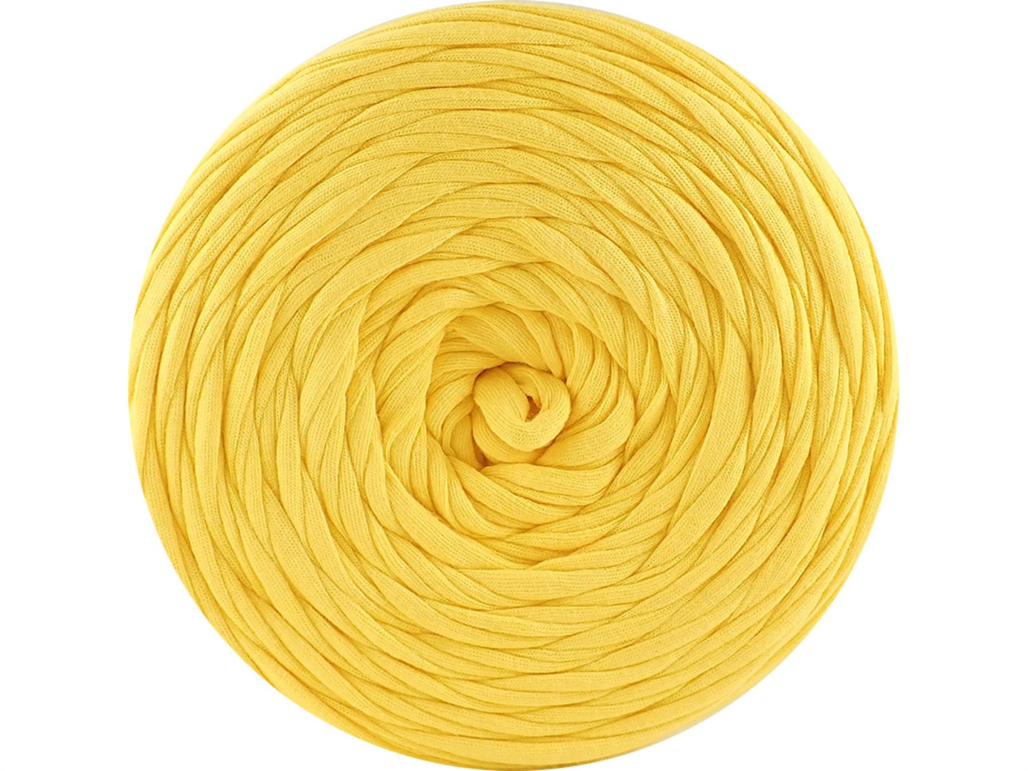 Hoooked Zpagetti Bright Yellow Cotton T-Shirt Yarn - 120M 700g
