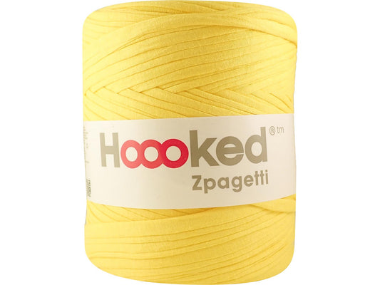 Hoooked Zpagetti Bright Yellow Cotton T-Shirt Yarn - 120M 700g