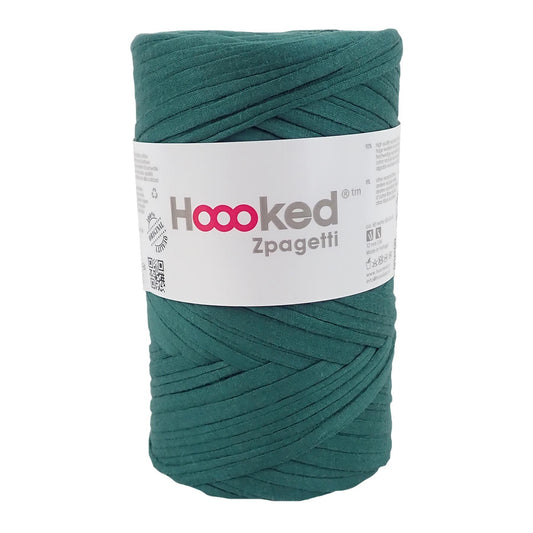 Hoooked Zpagetti Dark Green Cotton T-Shirt Yarn - 60M 350g