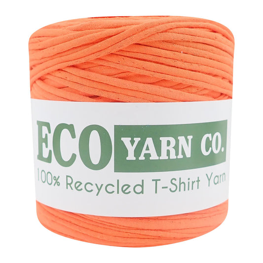 Eco Yarn Co Orange Cotton T-Shirt Yarn - 120M 700g