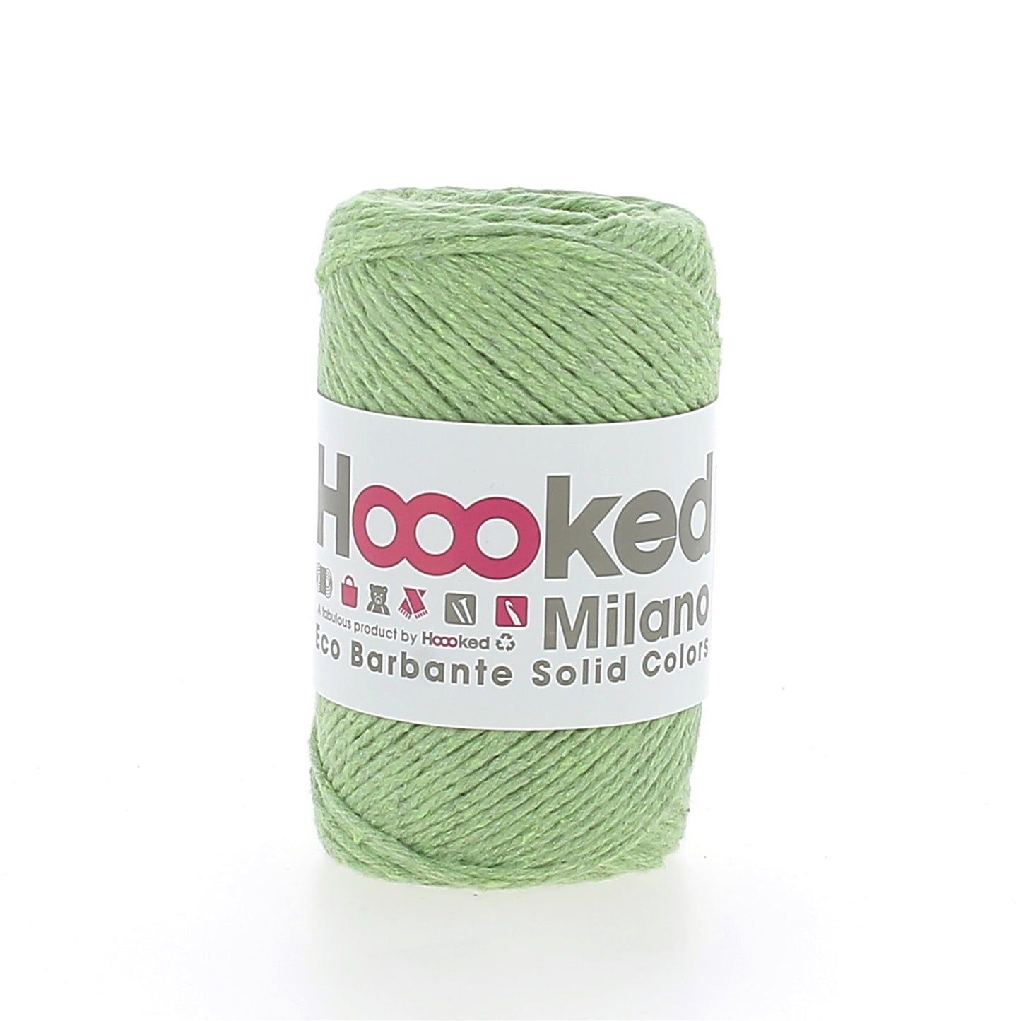 [Hoooked] D801 Eco Barbante Milano Lima Cotton Yarn - 102M, 100g