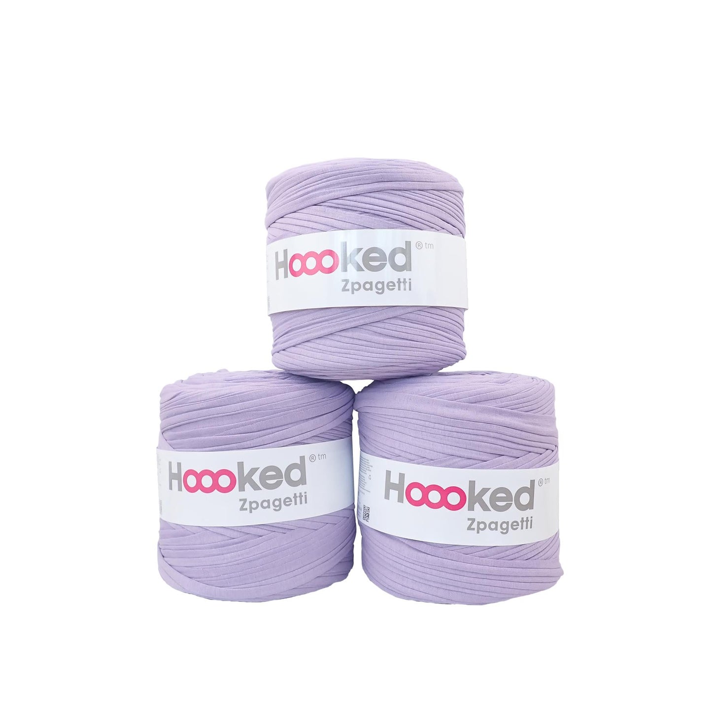 Hoooked Zpagetti Lilac Purple Cotton T-Shirt Yarn - 120M 700g (Pack of 3)