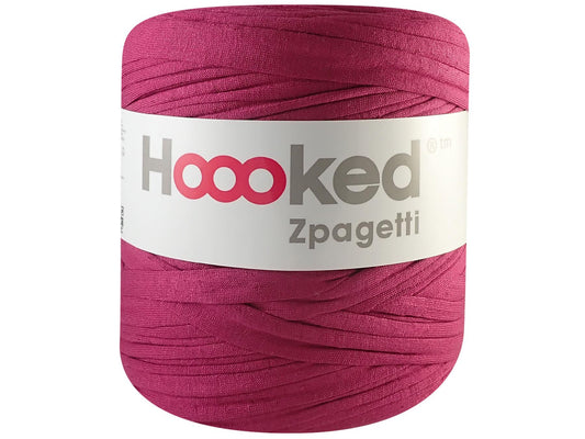 Hoooked Zpagetti Fuschia Cotton T-Shirt Yarn - 120M 700g