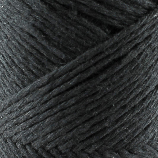 [Hoooked] D250 Eco Barbante Milano Noir Cotton Yarn - 102M, 100g