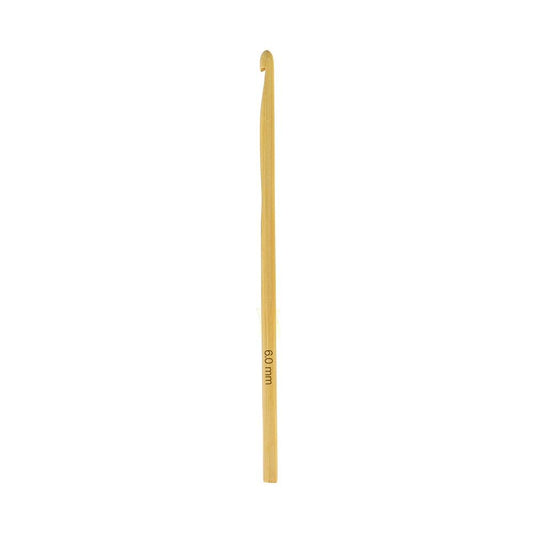 NE026 Bamboo Bamboo Crochet Hook - 6mm